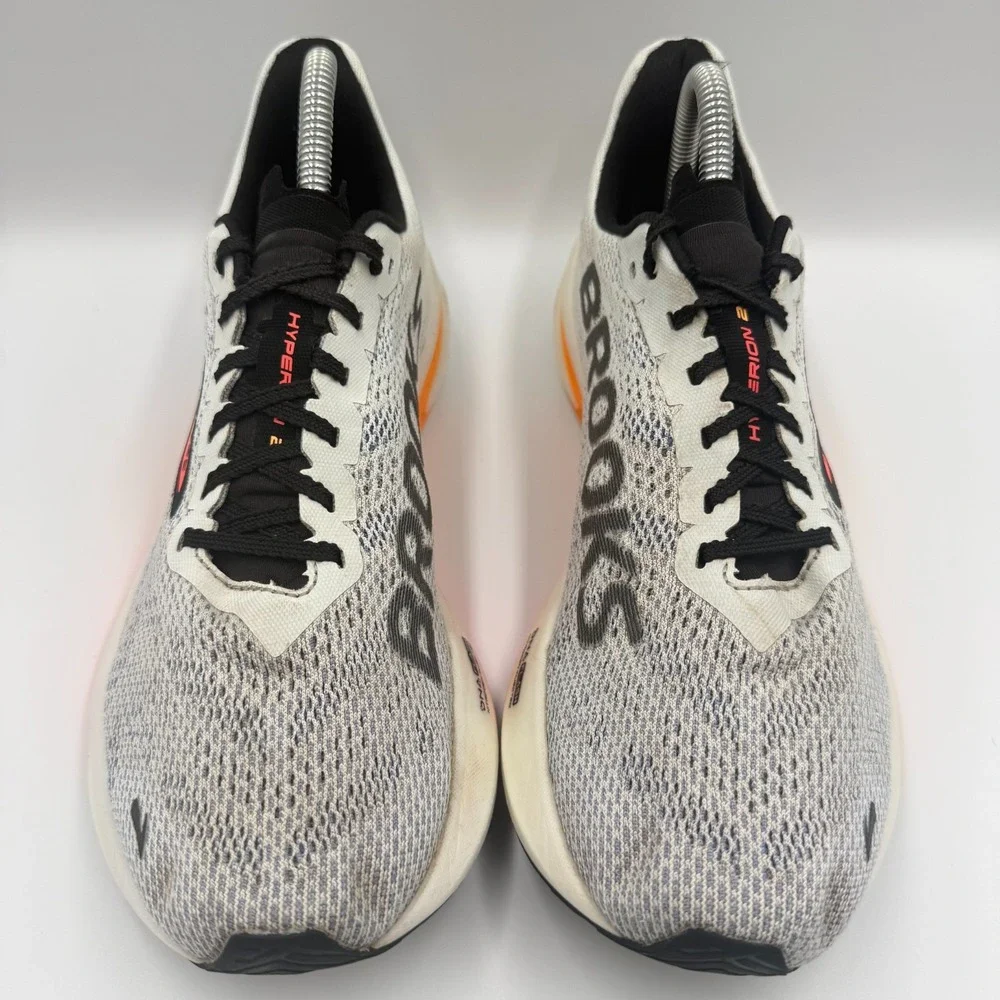 Brooks Hyperion‎ Max 2 Womens Size 9 White Orange Athletic Running Shoes Sneaker
